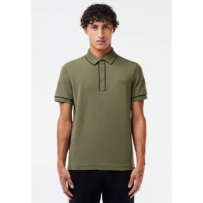 5072877 Lacoste SMART PARIS EN STRETCH CON RIBETE A CONTRASTE - Polo shirt vert kaki