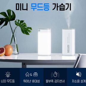 H2O 무드등 가습기 USB 미니가습기