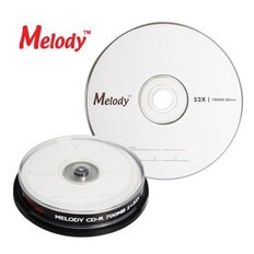 (멜로디) 700M CD-R 52X 10P 케익_W90F4BC