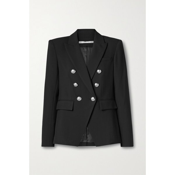베로니카비어드 밀러 디키 더블 브레스티드 그랭 드 푸드르 블레이저 블랙 24092600056996899