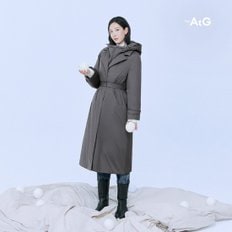 24FW 헝가리구스 후드 트렌치다운