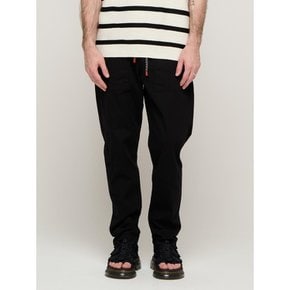 - RELAX FIT COTTON FATIGUE PANTS (BLACK)