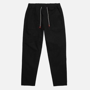 - RELAX FIT COTTON FATIGUE PANTS (BLACK)