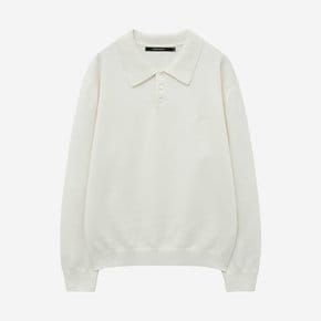 타임리스 카라 니트 아이보리 ZH6KT687IV