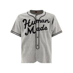 [휴먼 메이드] Mens shirt HM27SH022GRAY Grey