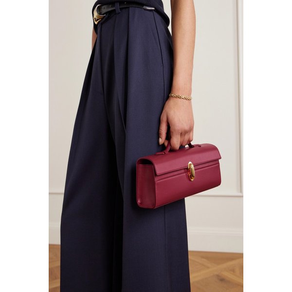 사베트 슬림 시메트리 가죽 토트백 46376663162972392