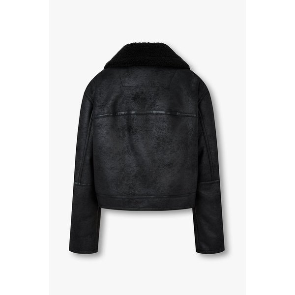 [리오더] 시어링 크롭트 에비에이터 자켓 7125475100299