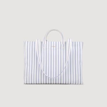 산드로 [25SS 시즌오프 30%] 스트라이프 크로스백 SF25S3FBS1731