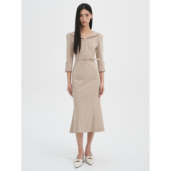 Classic Sailor Collar Dress (4color)