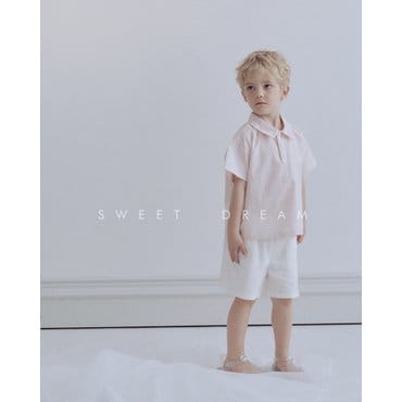로아앤제인 (시어서커)데이트 카라 티셔츠
