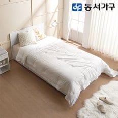 네오 보모스 화이트 무지헤드 수납 침대프레임 SS NEO1397