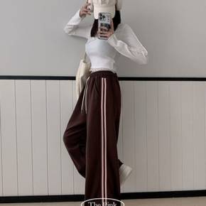젠코 밴딩 트랙 와이드 트레이닝 팬츠