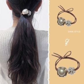 진주방울 고무줄 머리끈 헤어끈 FS012