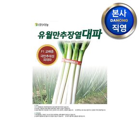 유월만추 장열 대파 씨앗 400g .채소 야채 텃밭 파종 재배 F1 외대파 종자