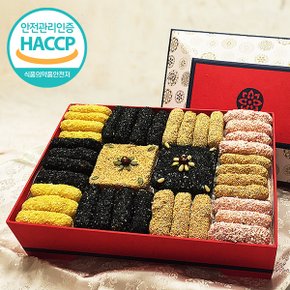 [웰굿]HACCP 강릉 명품 수제전통한과 3단 선물세트 2A(1.8kg)