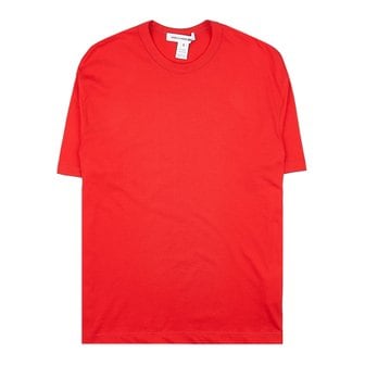 꼼데가르송 [비아델루쏘 고양점] [꼼데가르송] 코튼 반팔 티셔츠 FKT015 RED 90025