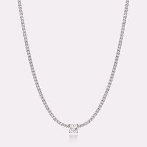 White Princess Tennis Necklace SSKB103NWW420