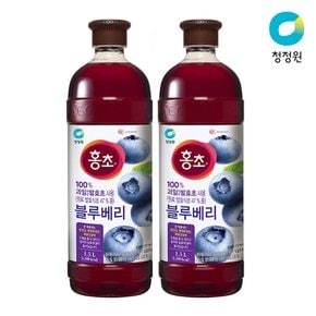 청정원 홍초 블루베리 1.5L 2개