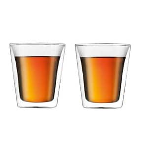 캔틴 더블월 유리컵 2개 세트 0.2 l