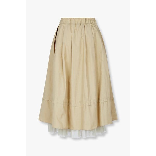 밴딩 샤 레이어드 스커트 7225235700139