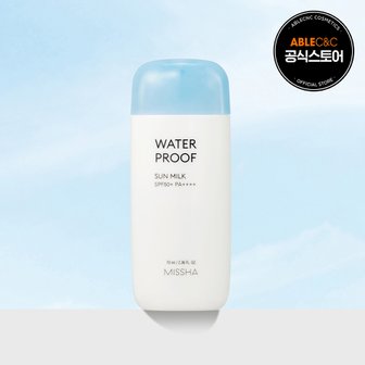 MISSHA [1+1][미샤] 올 어라운드 세이프 블록 워터프루프 선 밀크 70ml