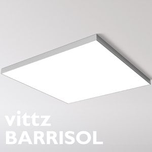 VITTZ VB-02 (SILVER) 바리솔 거실등 1350 x 1350 250W