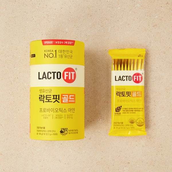 [NEO택배][종근당건강]락토핏 골드 50포 + 10포 증정 기획세트 [(2g x 50포)+(증정용 2g x 10포)]