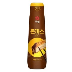 백설 카츠 식자재 맛집 돈까스 소스 깊은 감칠맛 255g 1개 경양식 전문점용