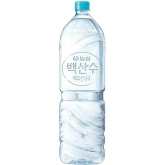  백산수 무라벨 2L 24병