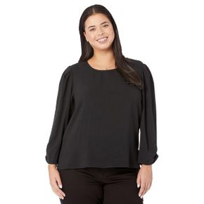 3909810 DKNY 3/4 Ruched Sleeve Top