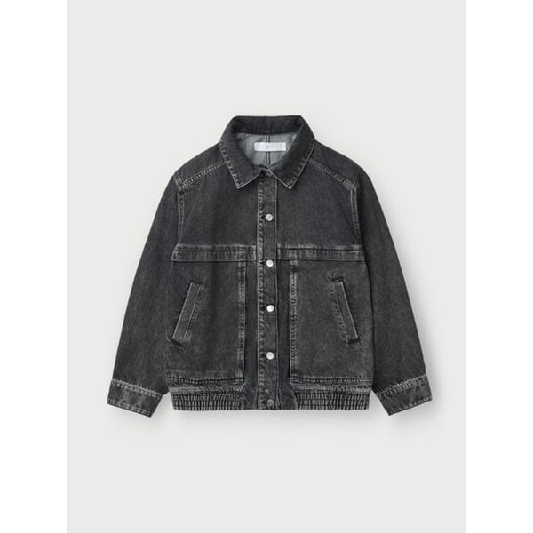 JEZABEL 데님 트러커 자켓 IOJCW25101BKL