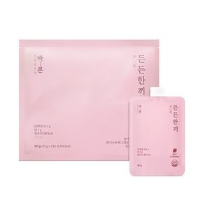 바른 든든한끼 식사대용 단백질 쉐이크 딸기맛 45g x 7개입, 1세트