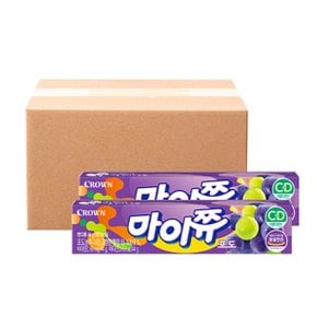 크라운 마이쮸 스틱 포도 44g 총120개입 (15개입 x 8개)