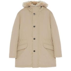 24 FW 이브살로몬 남성 코튼   코요테 아이코닉 파카 beige YVE58H5DBEI7MAAA00 TP824308549