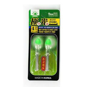ST 씨타임 극광 전자케미 4mm 밤낚시 그린 (S37725503)