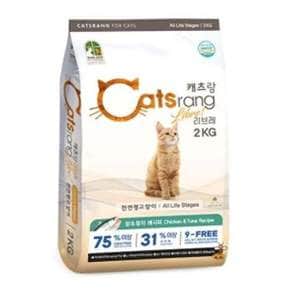 고양이 캐츠랑 리브레 2kg 1P 길냥이 영양 건식 사료-WD4185C