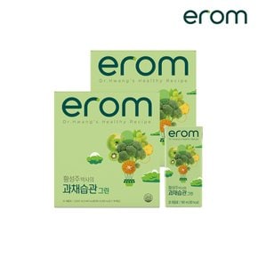 이롬 황성주 박사의 과채습관 그린 190ml x 32팩