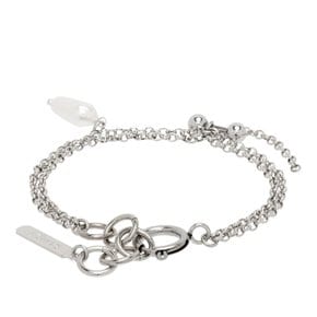 저스틴 클렌퀏 데니스 브레이슬릿 DENISE BRACELET PALLADIUM