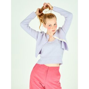 SOFT CROP KINT - PURPLE/MINT