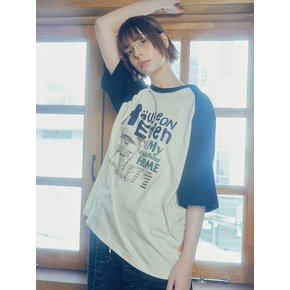 에덴 하우스 레글런 티셔츠 [크림]