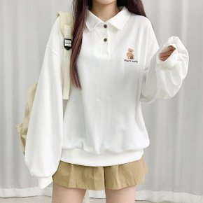 이즈 베어 카라 맨투맨_P328199138