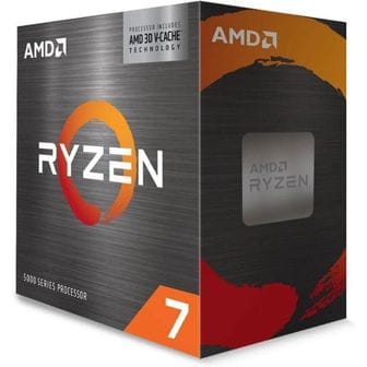  미국 AMD 라이젠 Ryzen™ 7 5800X3D 8core 16Thread Desktop Processor with 3D VCache™ Techno