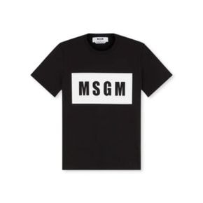 엠에스지엠 24SS 박스 로고 반팔 티셔츠 2000MDM520 200002 99