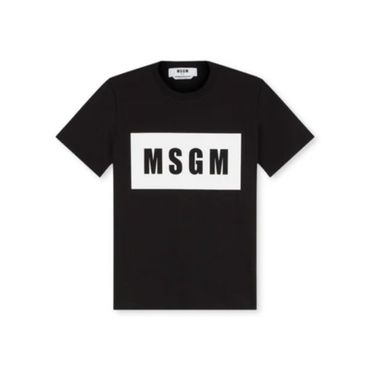 MSGM 엠에스지엠 24 박스 로고 반팔 티셔츠 2000MDM520 200002 99