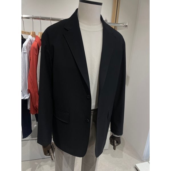 [여주점] 25 S/S 블랙 오버핏 스판 자켓  (PK4264)