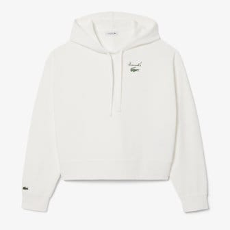 라코스테 [시흥점] 여성 소프트브랜딩 후드 스웻셔츠 SF2649-55G