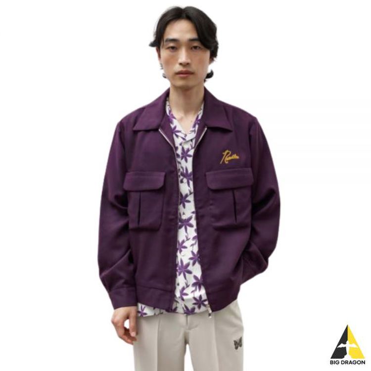 NEEDLES 니들스 23 Sport Jacket - PeR Gabardine PURPLE (MR196