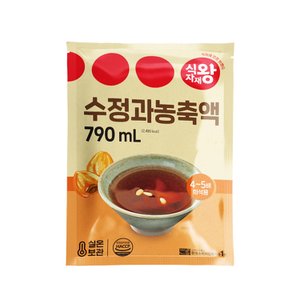 식자재왕 수정과농축액 790ml