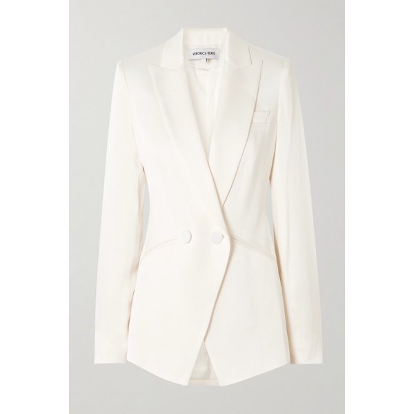 베로니카비어드 릭키 새틴 크레이프 블레이저 46376663162905278