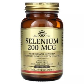 셀레늄 200 mcg 100 타블렛 유통기한 보장